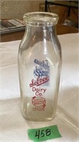 Sebree Canton IL milk bottle