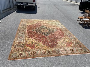 RED PERSIAN RUG 9 ' X 12'