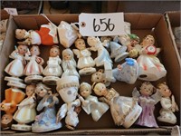 Antique Angels, All Marked JAPAN