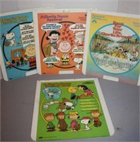 SELECTION OF RCA SELECTAVISION CHARLIE BROWN VIDEO
