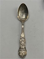 Vtg Sterling Silver Tennessee State Spoon, 28.83g