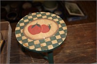 6" apple stool