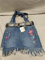 Young Girl Jean Purse NWT