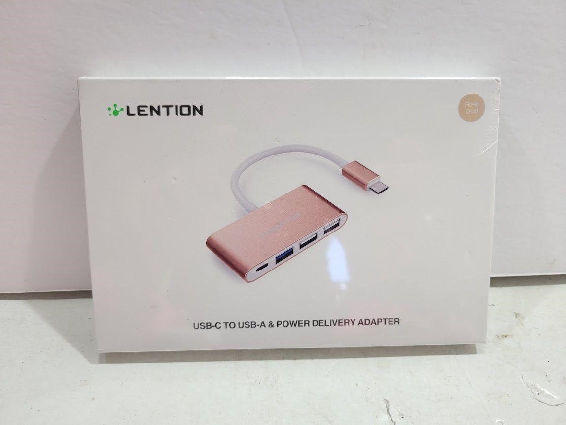 NEW LENTION USB-C to USB-A Power Adapter