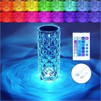 BGFHome Crystal Table Lamp RGB