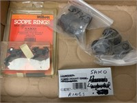 4 Pairs of Rings for Sako Rifles 3- Dovetail recei