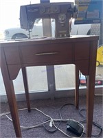 Vintage Aldens Sewing Machine w/ table