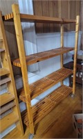 Wooden Shelving Unit