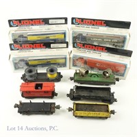 O Gauge Tin Plate Cars, Tractor Sets, Lionel (10)