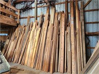 Large Amount of Rough Sawn Lumber and Trim