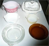 Glass Cookware, some Pyrex