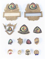 1950's-60's AMA Tour Award & Membership Pins