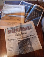 Various Newspapers Commemorating The Bicentennial