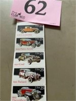 CLASSIC CARS  BOOKLET 20PCS