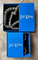 Jay King Labradorite Necklace & Earrings M