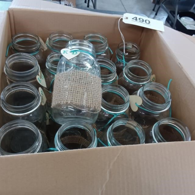 Box of Older Canning Jars