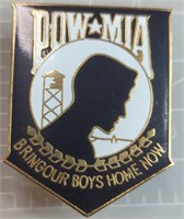 POW MIA pin