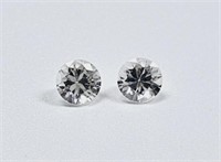 Pair of Yag Loose Stones 2.5 CTS  6mm