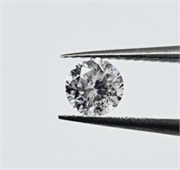 Natural Round Cut Loose Diamond .34CT