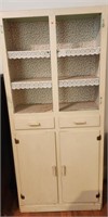 Ant. pantry/china cabinet great for crafts as well