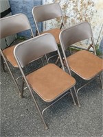 4 Samsonite Folding chairs