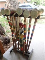 Croquet Set w/ Stand