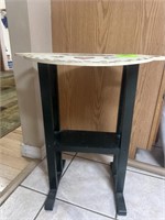 Little Folk Art Table w/Drop Leaves