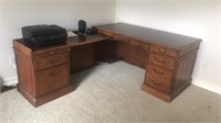 Nice Wood L Shaped Corner Desk