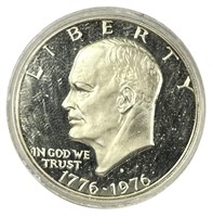 1976-S 40% Silver Proof IKE Dollar