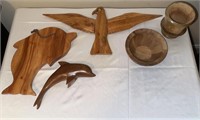 Lot of Wooden Items