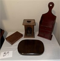 Lot of Wooden Items