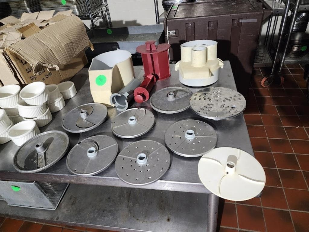 LOT ROBOT COUPE PARTS