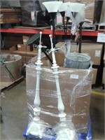 Pallet of Quality Floor Lamps, Shades etc