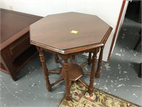 Eight sided occasional  table