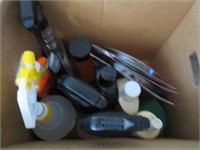 CAR CARE,  CLEANING SUPPLY GARAGE FINDS- USED
