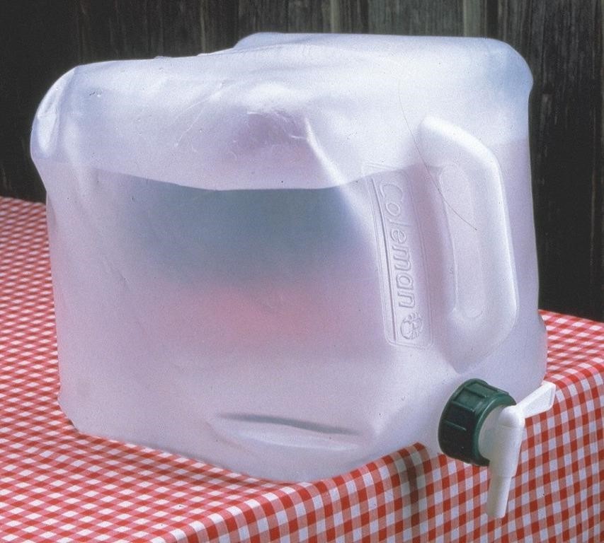 $5 2 1/2 gal Collapsible Water Jug, Polyethylene