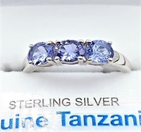 Genuine Tanzanite Ring-New