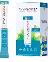 FOCUSAID GO Nootropics Energy Blend, Zero Sugar,