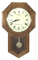Vintage Style Seiko Quartz Wall Clock