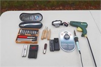 Soldering, Glue Gun, Exacto Kit, Pedometer + More