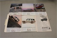 Land Rover Vehicle Adveritising Lot