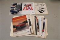 Early Fiat Auto Car Advertising Lot