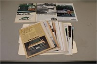 Early Peugeot Auto Car Advertising Lot