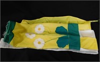 Yellow & Green Flower Wind Sock 4' Long