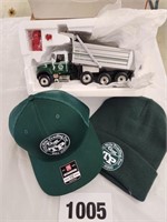 GMTP Die Cast Dump Truck, Hat, Stocking Cap