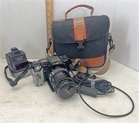 Minolta camera and case