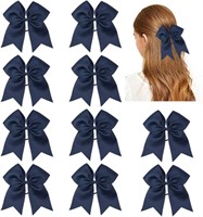 CN Girls Cheer Bow with Ponytail Holder for Cheerl