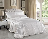 R1442  Comfy Deal Silky Satin Bed Sheet Set