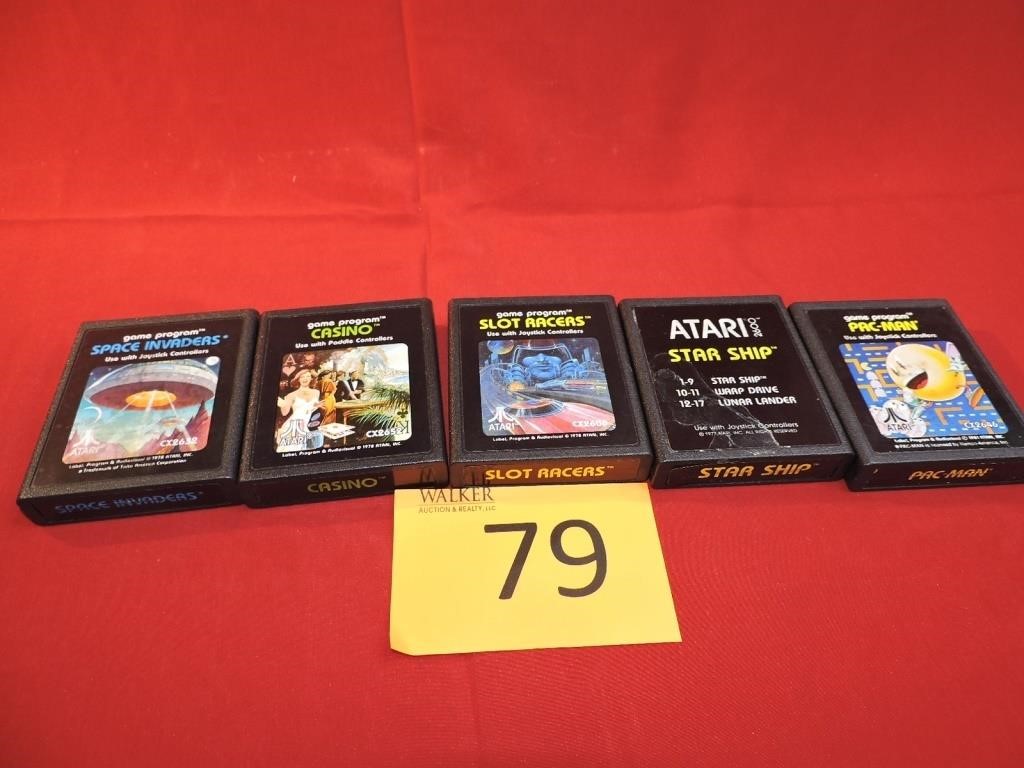 Atari Game Cartridges