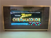 Vintage Zenith Chromacolor motion advertising
